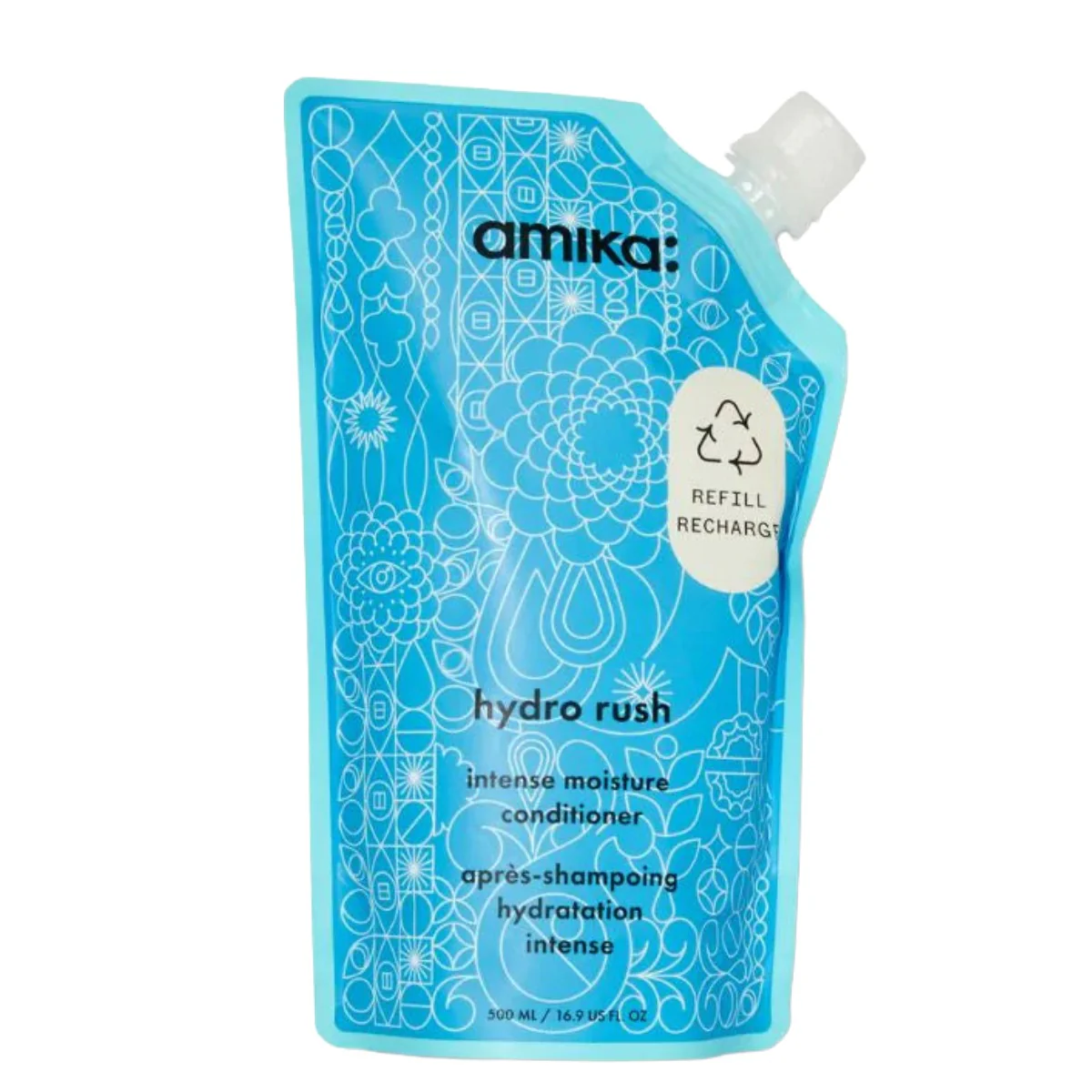 Amika Hydro Rush Intense Moisture Moisture Conditioner 16oz