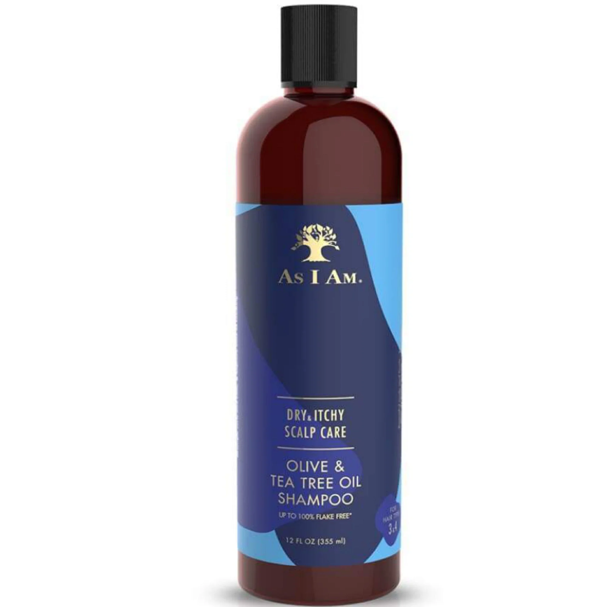 As I Am Dry & Itchy Olive and Tea Tree Oil Shampoo 12oz