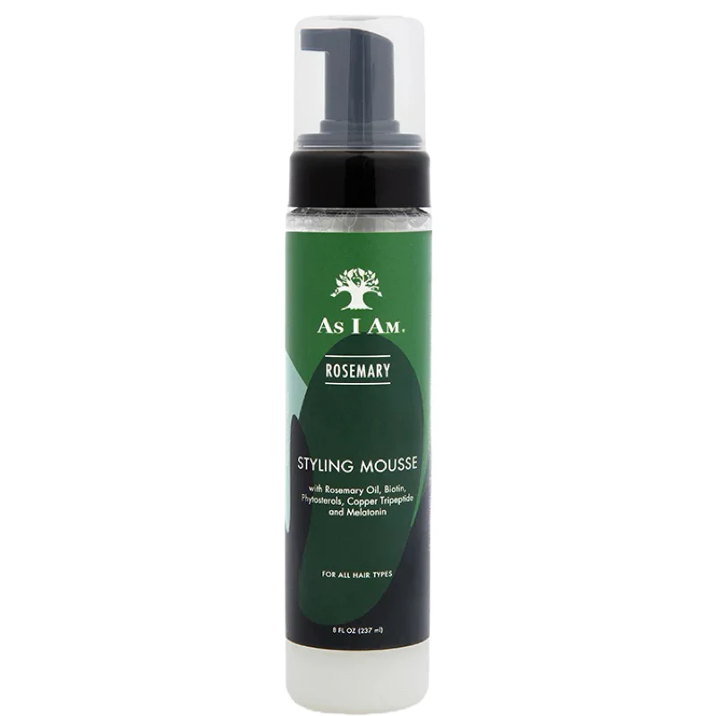 As I Am Rosemary Styling Mousse 8oz