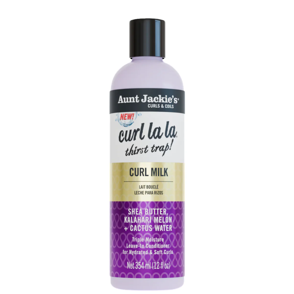 Aunt Jackie's Curl La La Thirst Trap Curl Milk 12oz
