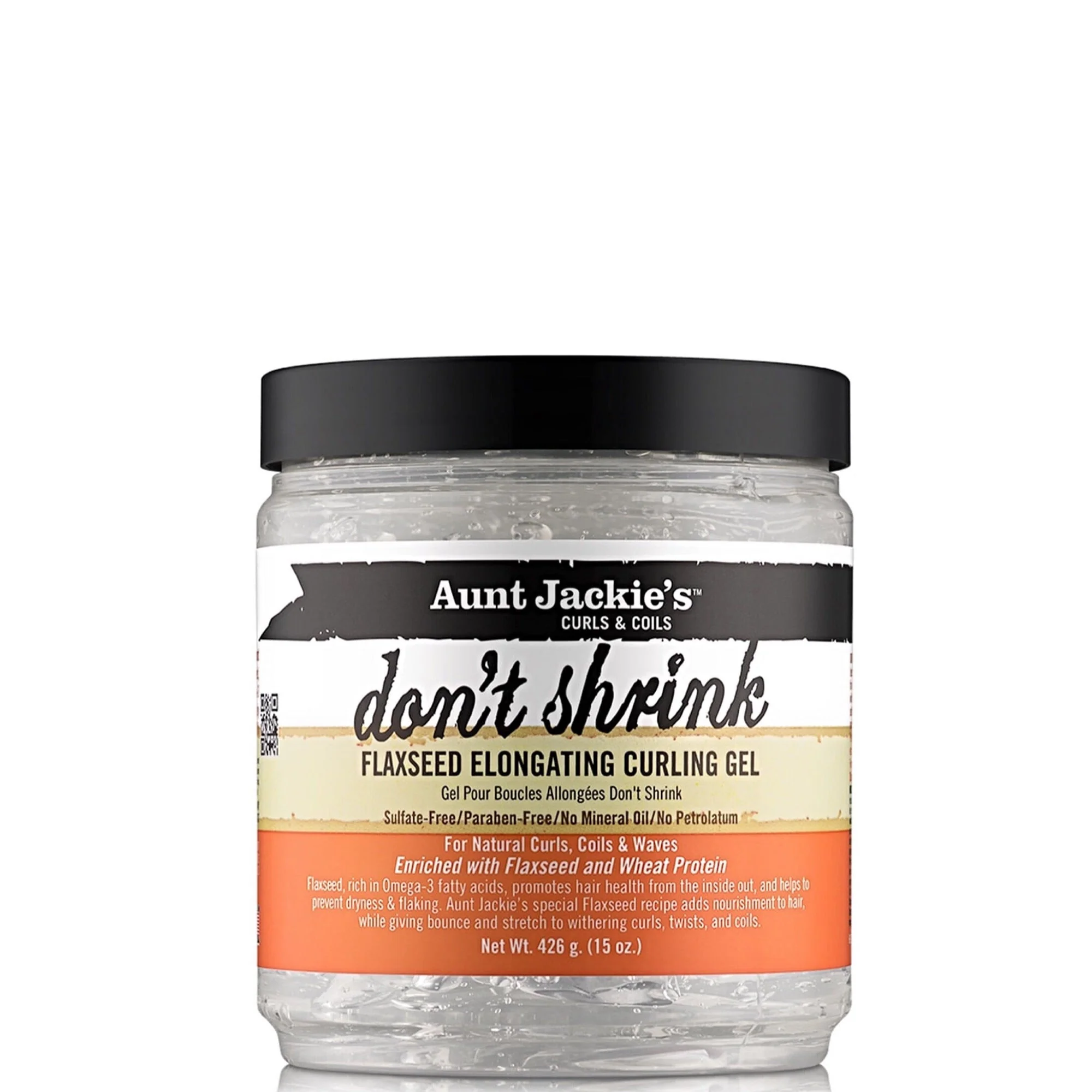 Aunt Jackie's Don't Shrink Flaxseed Elongating Curling Gel 15oz