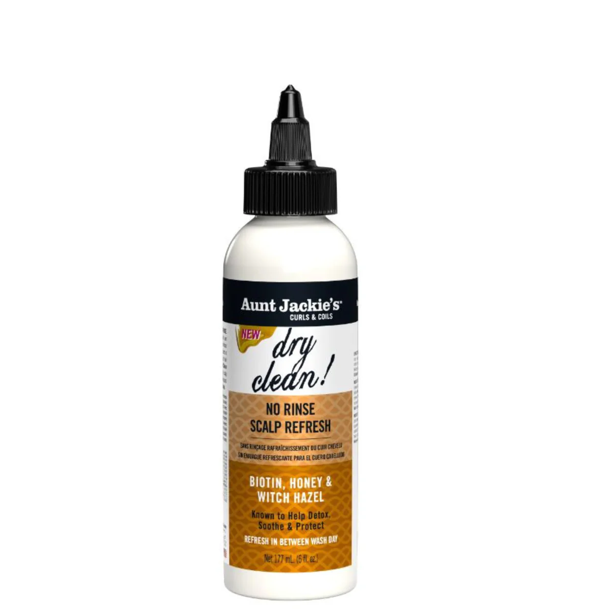 Aunt Jackie's Dry Clean! No Rinse Scalp Refresh 6oz