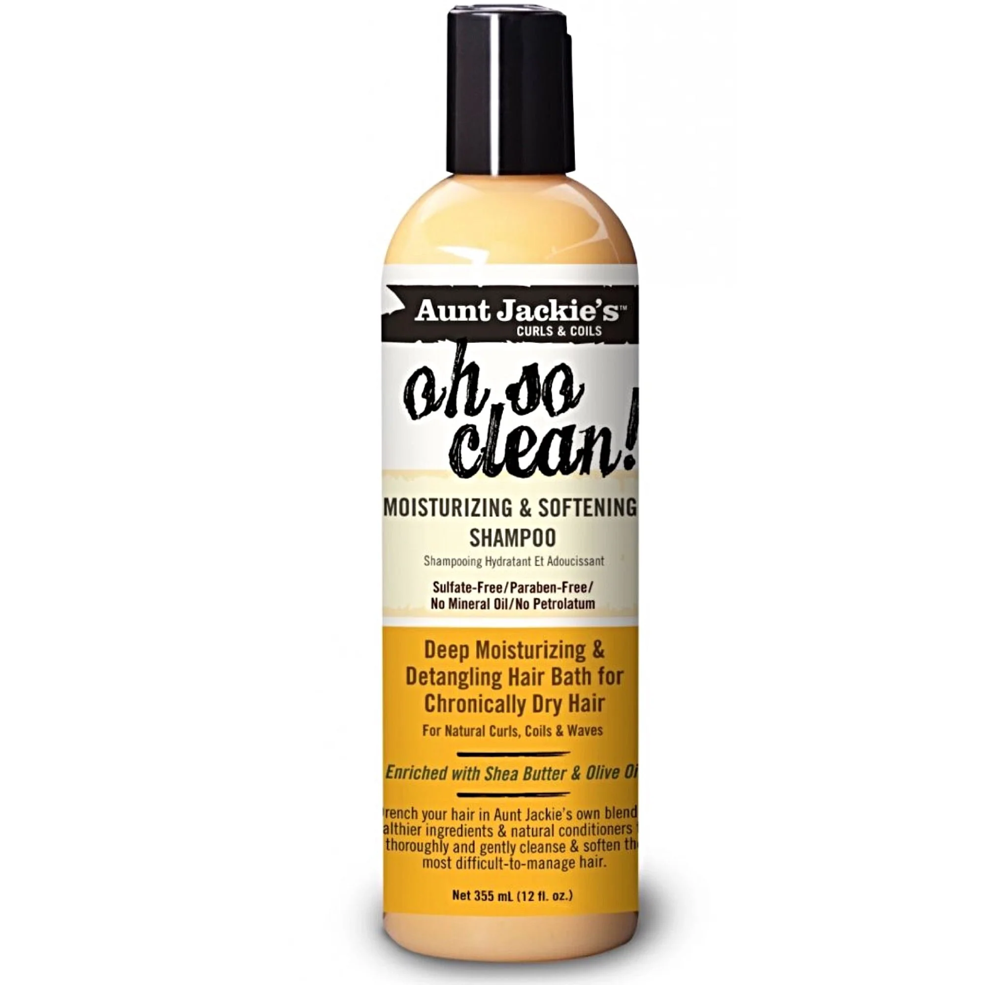Aunt Jackie's Oh So Clean Shampoo 12oz