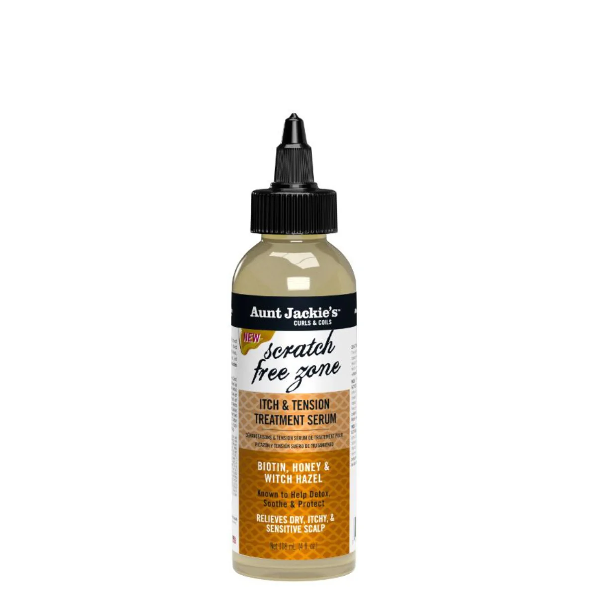 Aunt Jackie's Scratch Free Zone Itch & Tension Treatment Serum 4oz