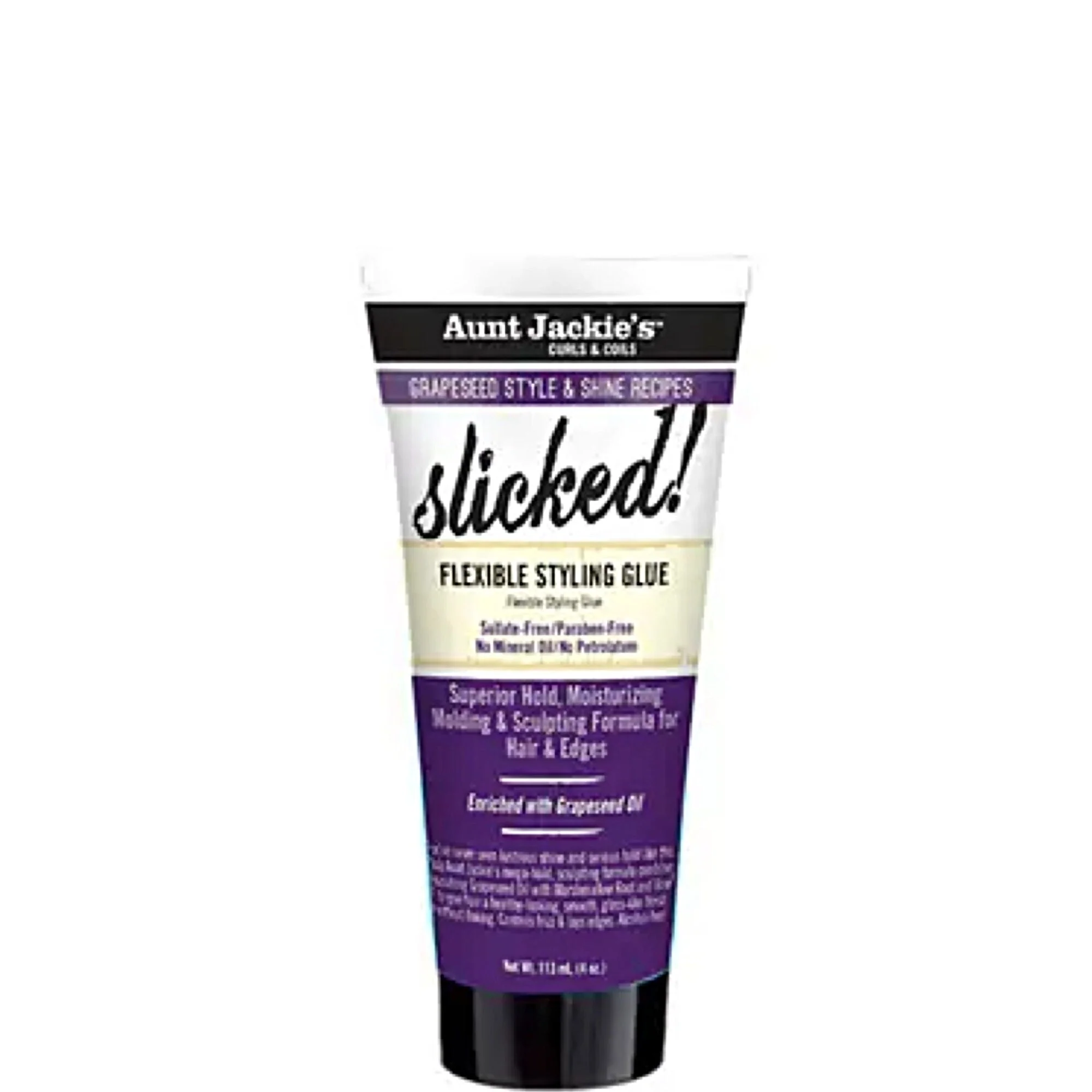 Aunt Jackie's Grapeseed Slicked! Flexible Styling Glue 4oz