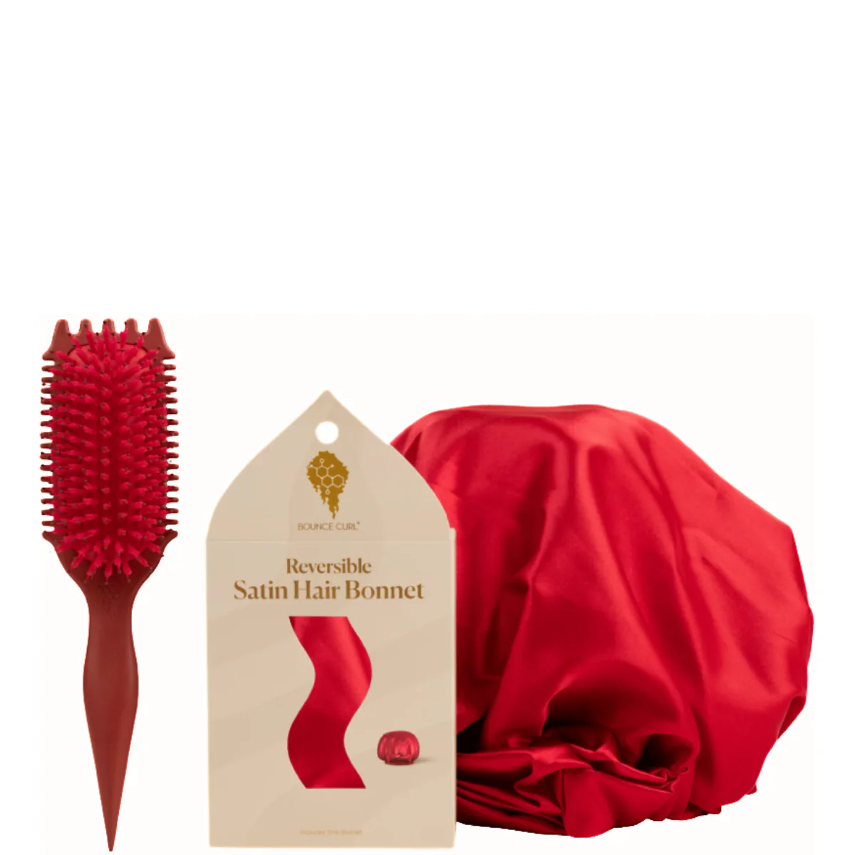 Bounce Curl Slay & Stay: Volume EdgeLift Brush + Bonnet - Image 3