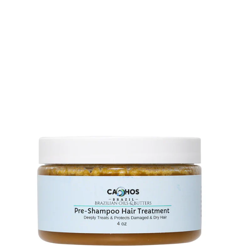 Cachos Brazil Pre-Shampoo Hair Treatment for Strengthening & Restoring 4oz