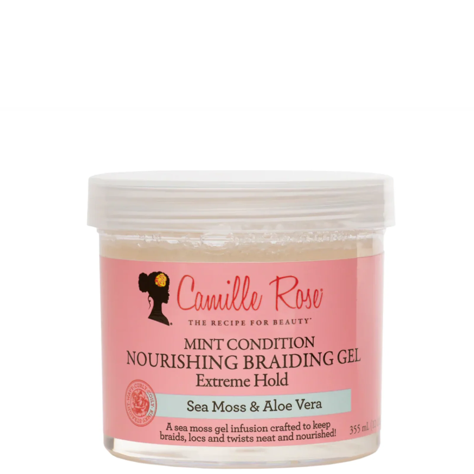 Camille Rose Mint Condition Nourishing Braiding Gel “Extreme Hold” 12oz