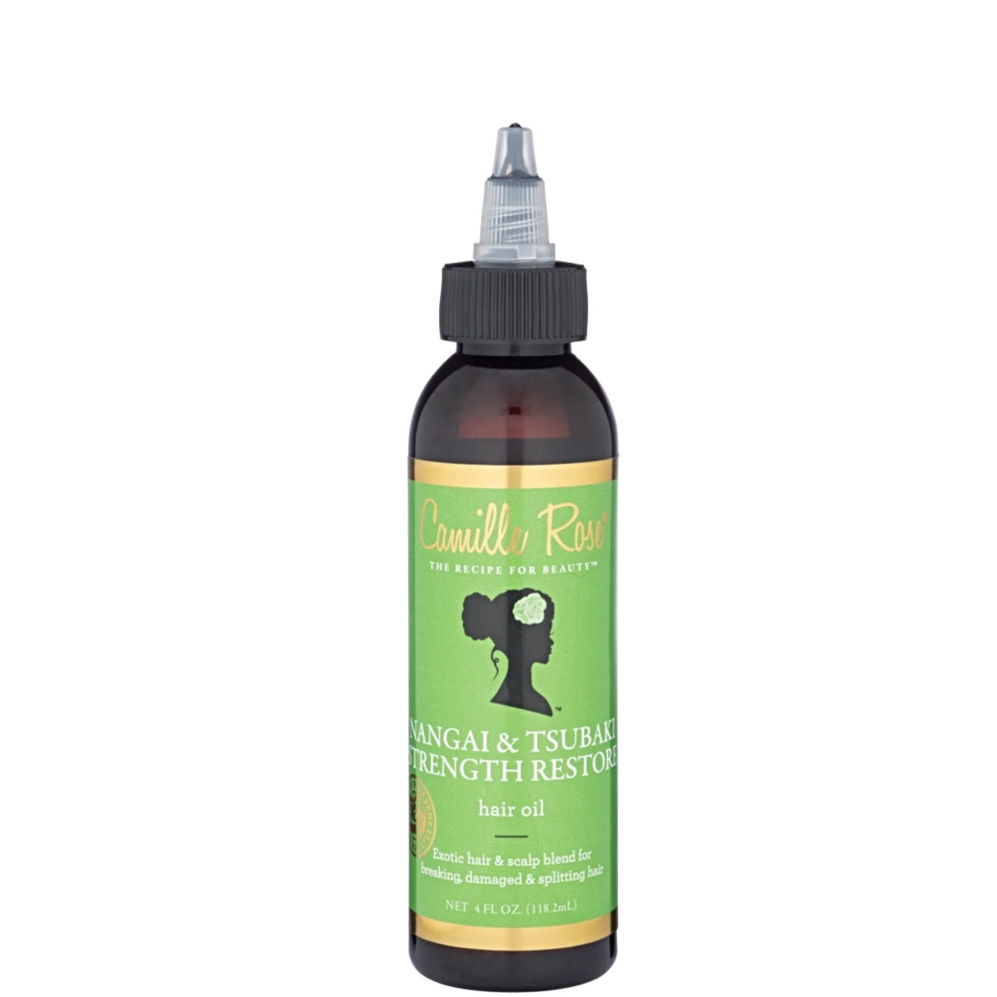 Camille Rose Nangai and Tsubaki Strength Restore Hair Oil 4oz