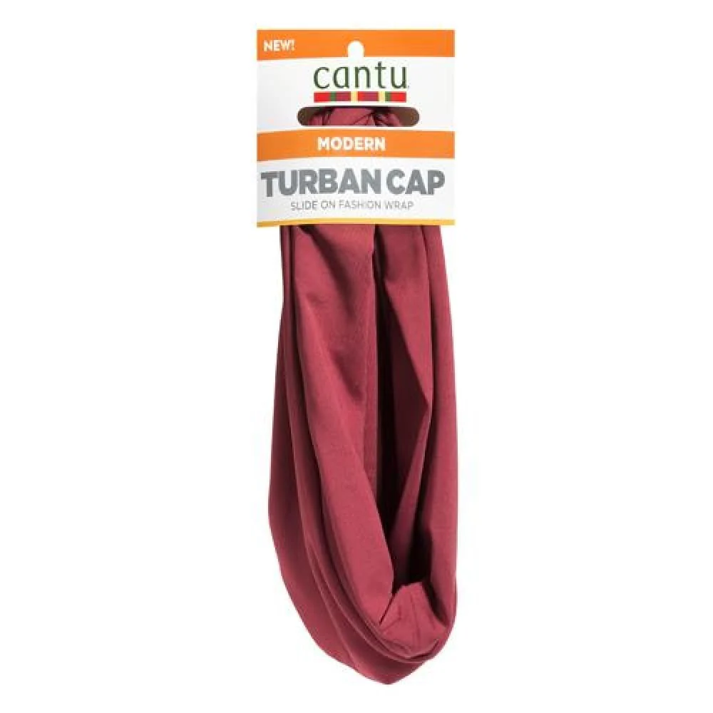 Cantu Modern Red Turban Wrap