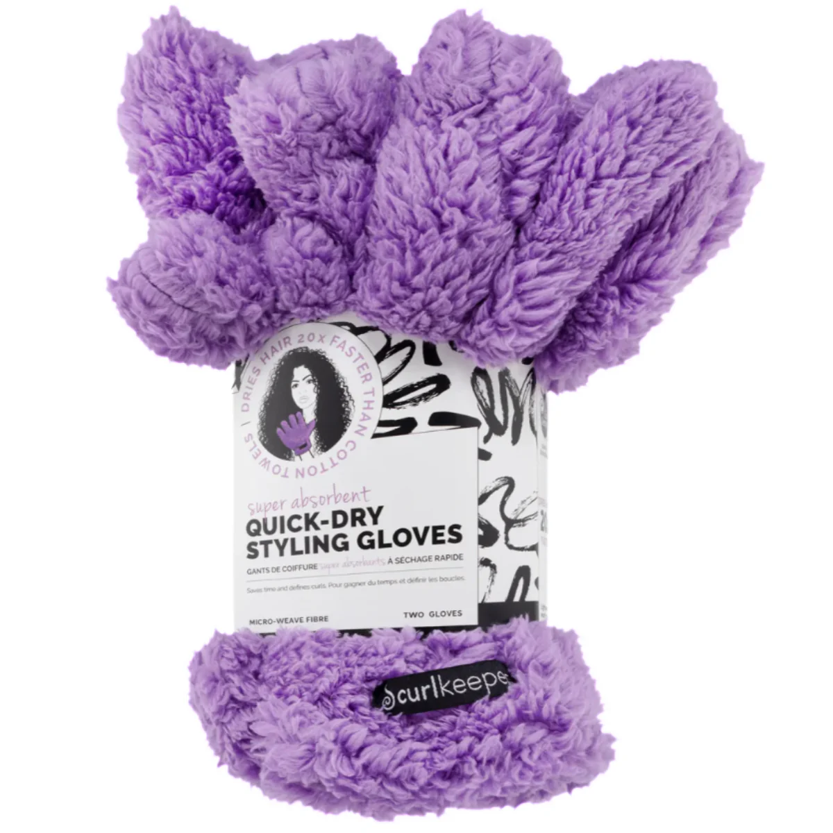 Curl Keeper Quick-Dry Styling Gloves