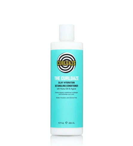Curldaze Silky Hydration Detangling Conditioner 12oz - Image 2