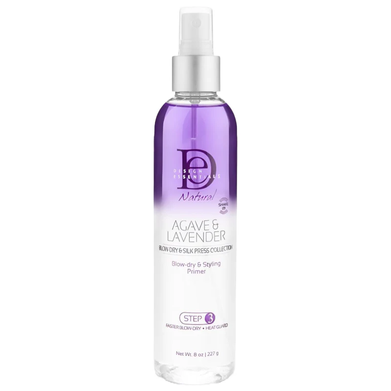 Design Essentials Agave & Lavender Blow-Dry & Heat Shield 8oz