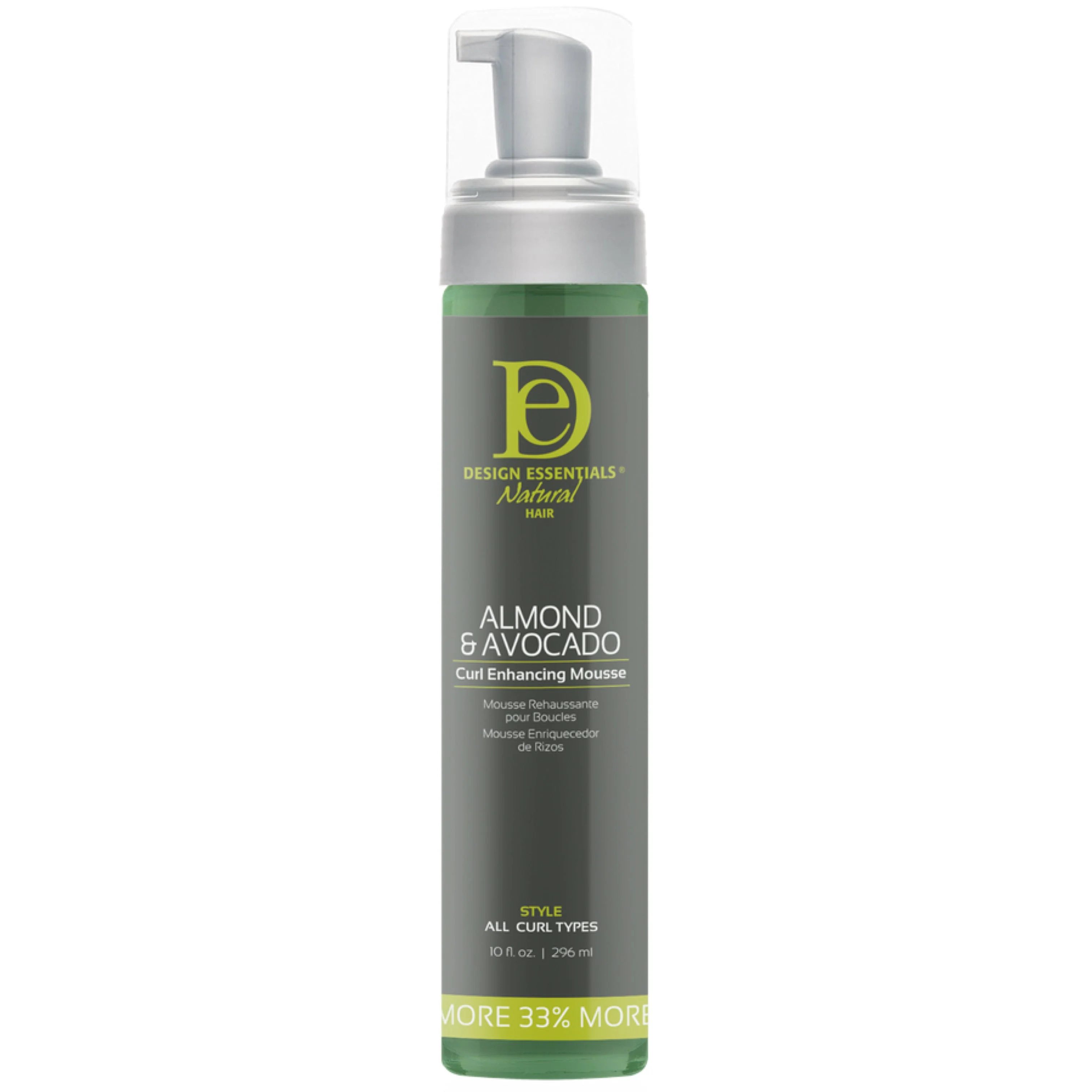 Design Essentials Almond and Avocado Curl Enhancing Mousse 10oz