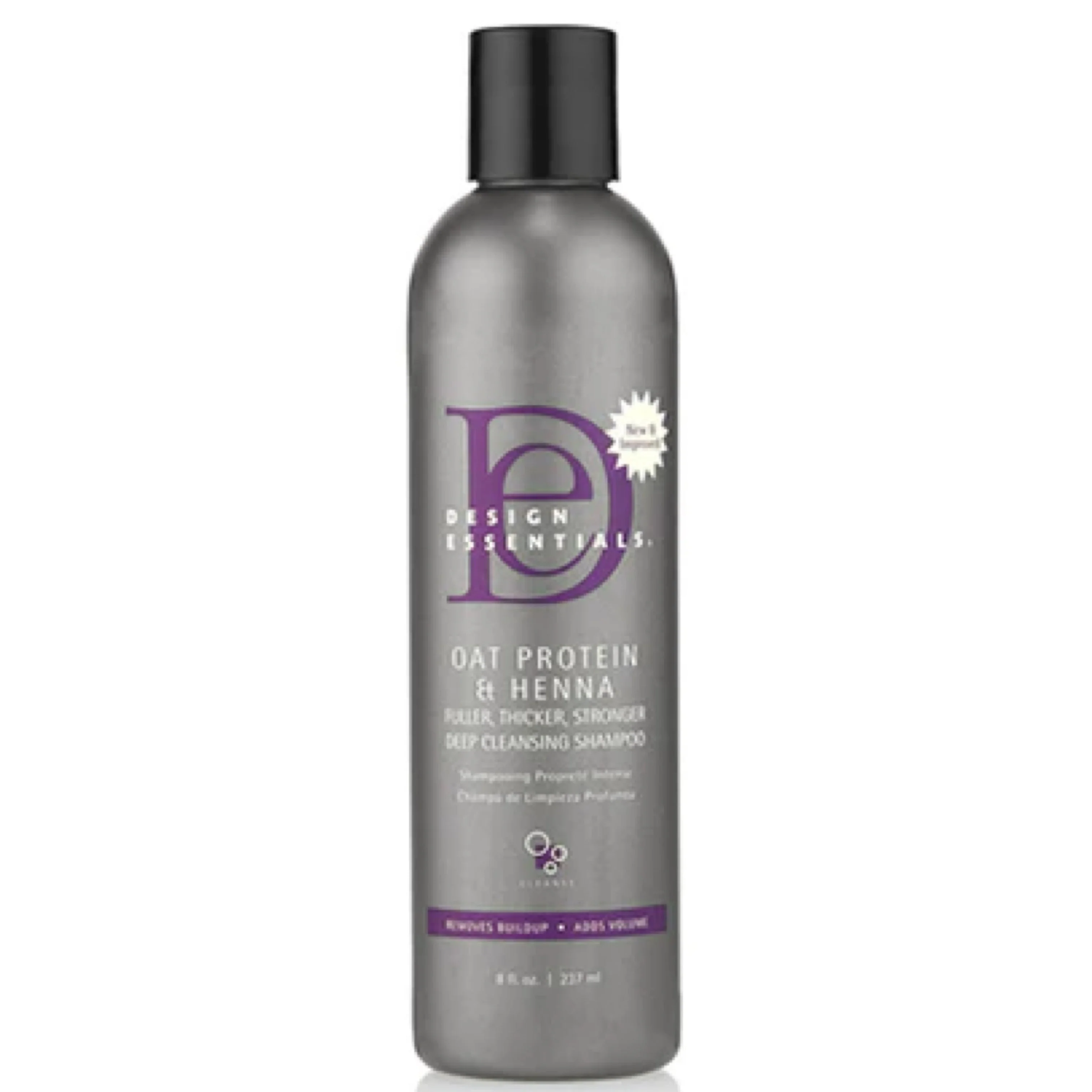 Design Essentials Oat Protein and Henna Deep Cleansing Shampoo 12oz - Image 2