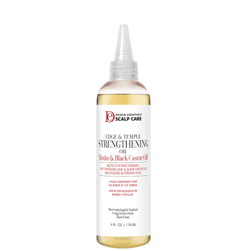 Design Essentials Scalp Care Edge & Temple Strengthening Oil 4oz