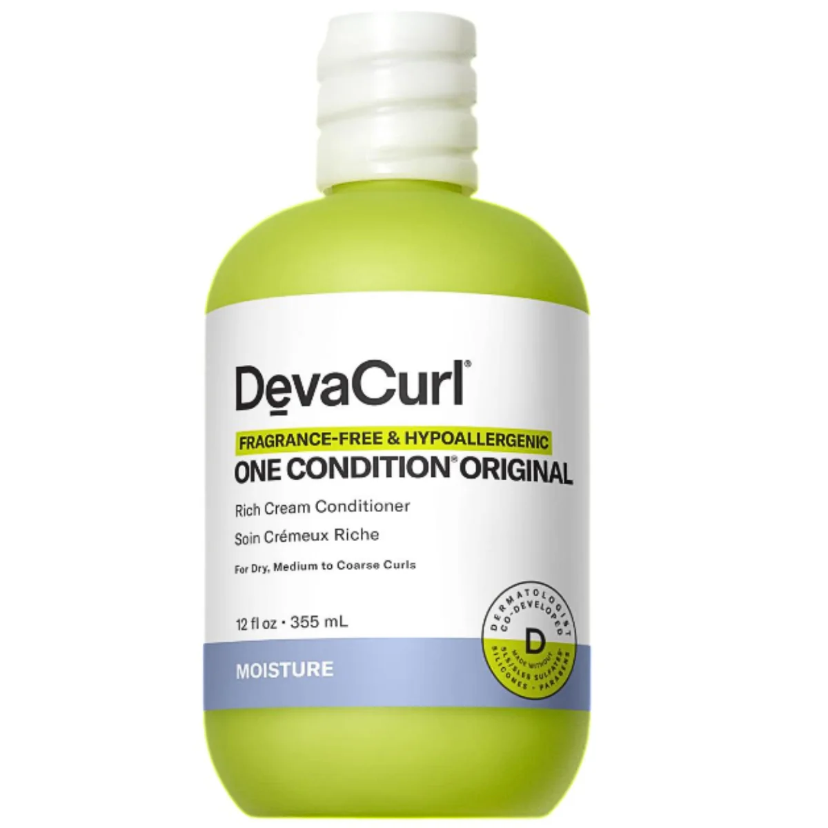 DevaCurl One Condition® Original Fragrance-Free 12oz