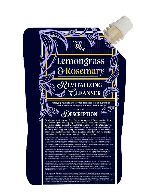 Ecoslay Lemongrass and Rosemary Revitalizing Cleanser 8oz