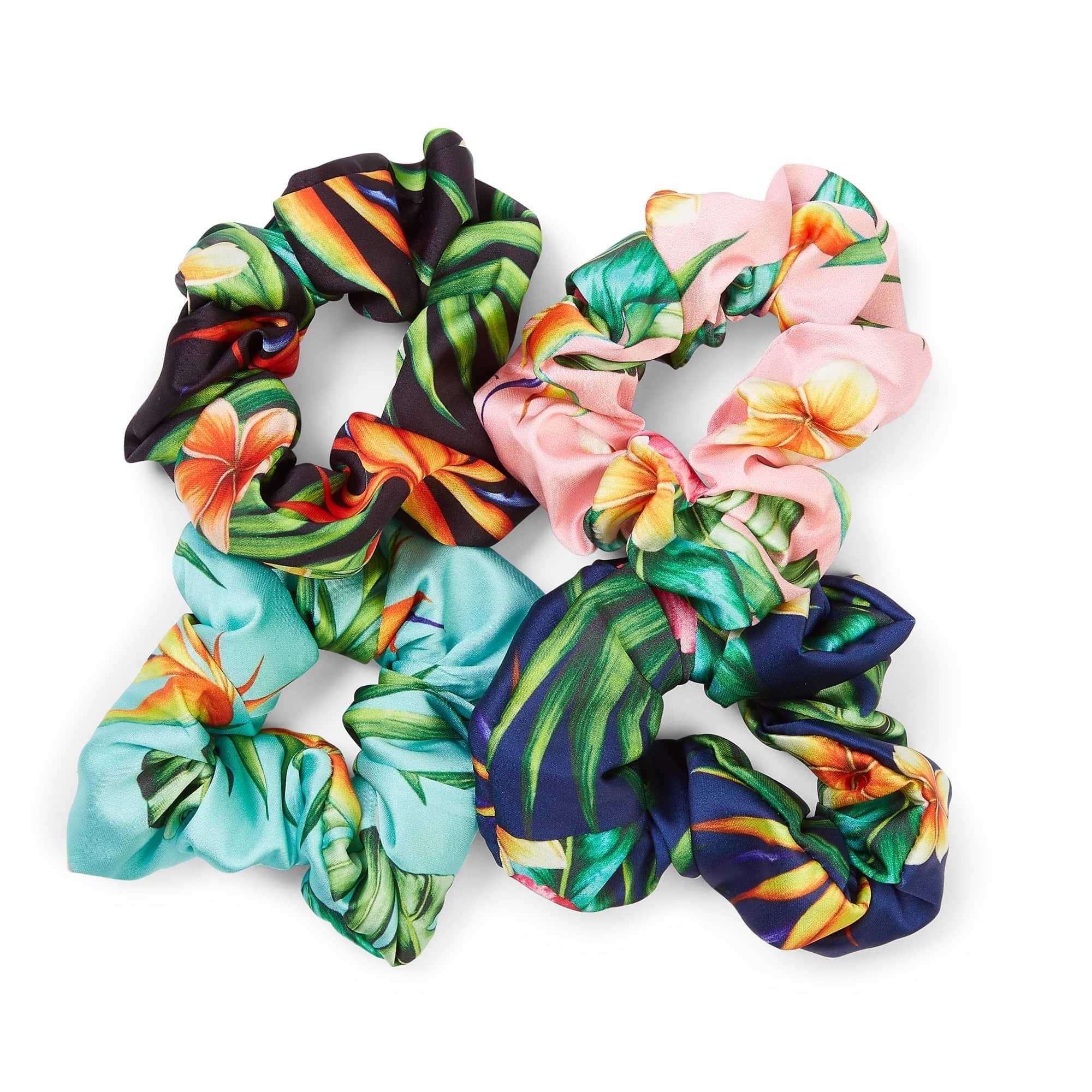 Flora & Curl Satin Scrunchies - Image 4