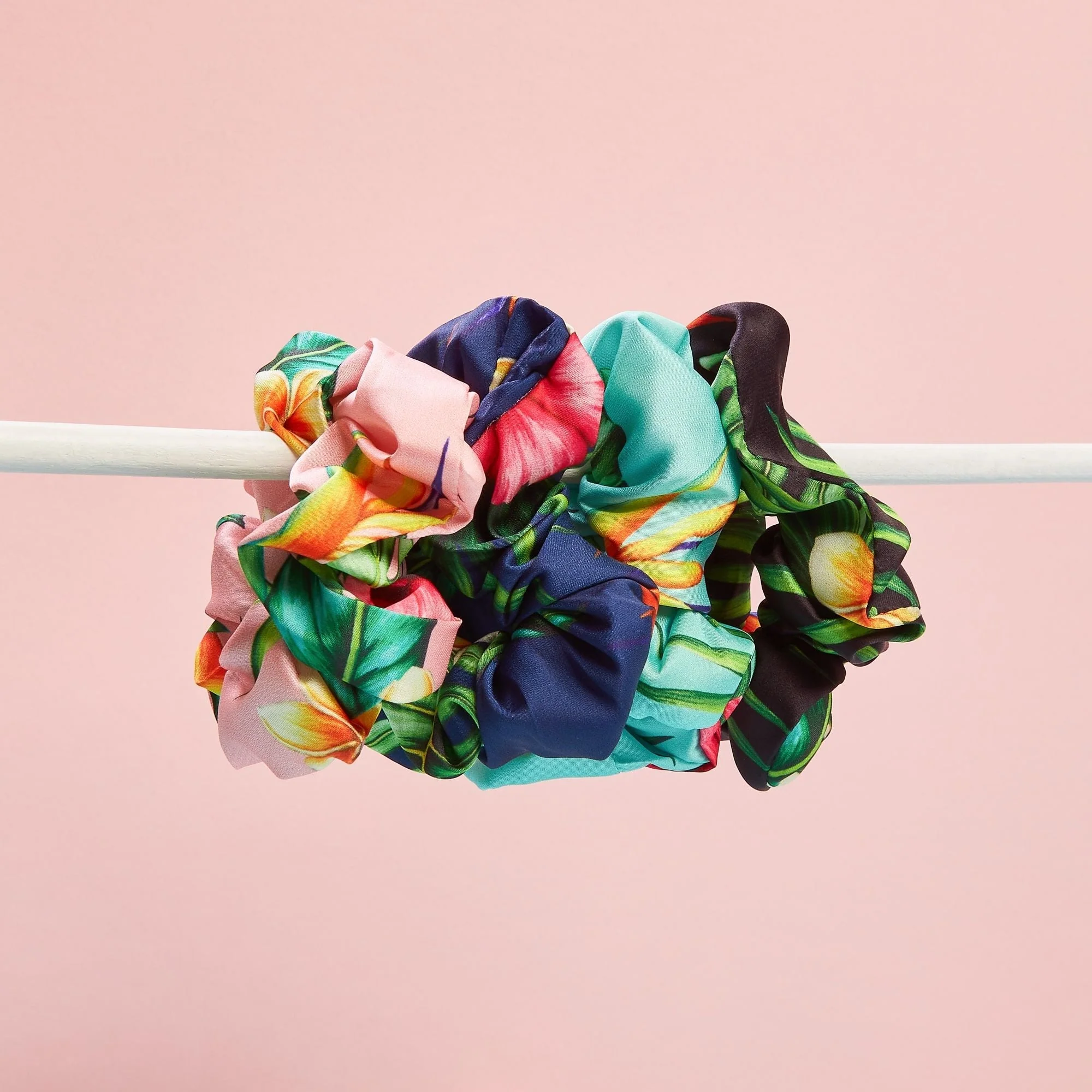 Flora & Curl Satin Scrunchies - Image 5