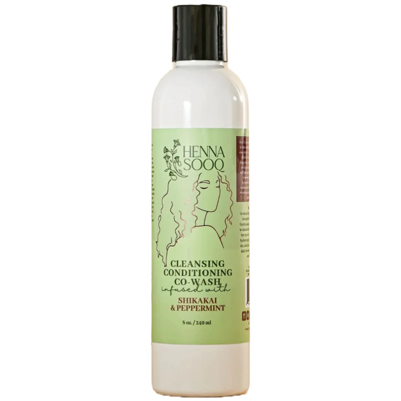 Henna Sooq Cleansing Conditioning CoWash Shikakai & Peppermint 8oz