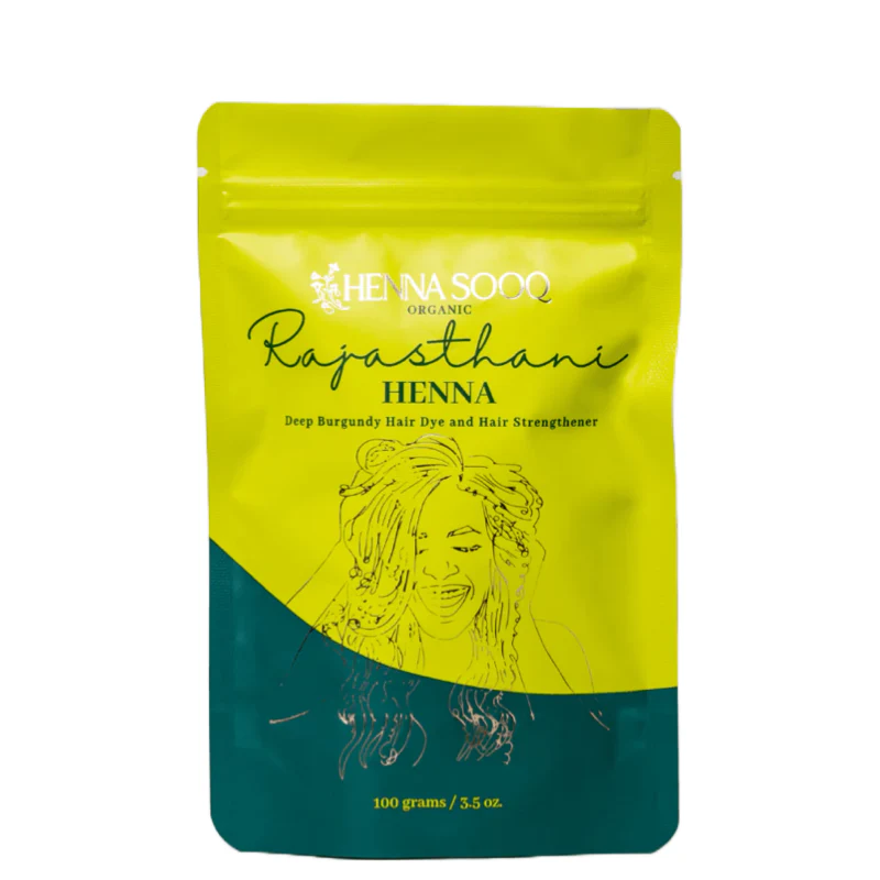Henna Sooq Fresh Organic Rajasthani Indian Henna Powder 100g