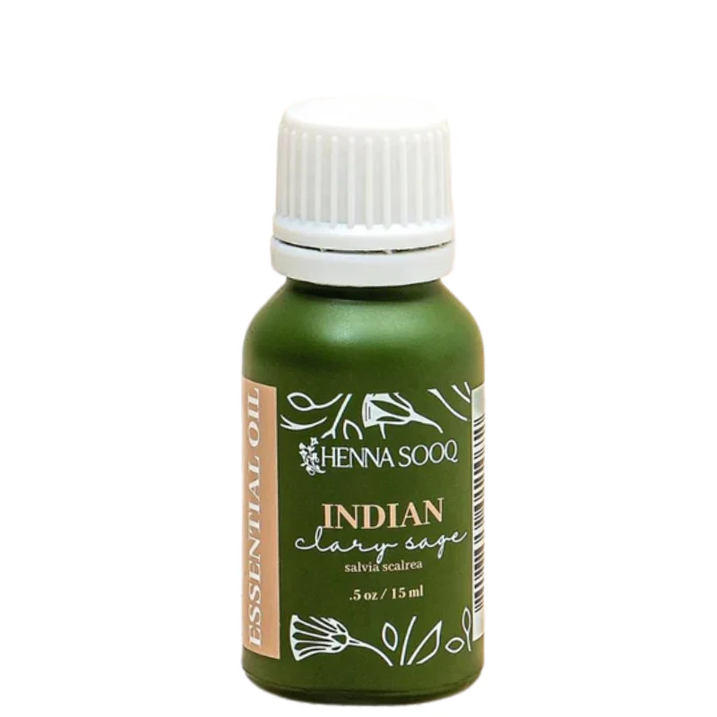 Henna Sooq Indian Clary Sage Essential Oil 0.5oz