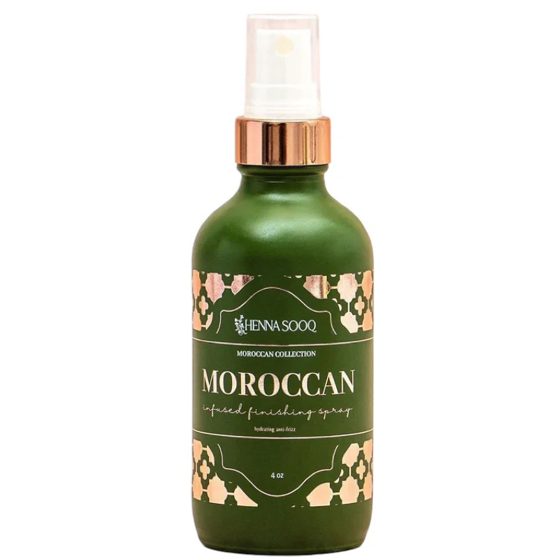 Henna Sooq Moroccan Hair Finishing Shine Spray 4oz