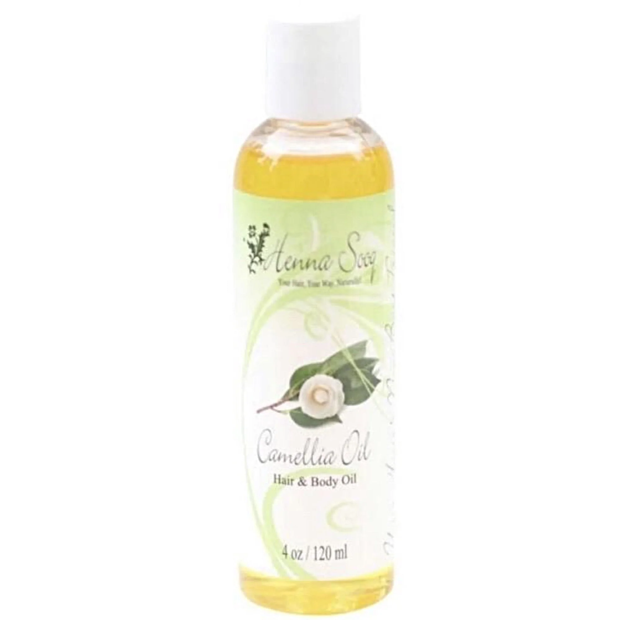 Henna Sooq Organic Camellia Oil 4oz - Image 2