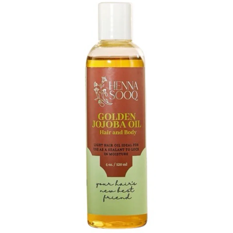 Henna Sooq Organic Golden Jojoba Oil 4oz