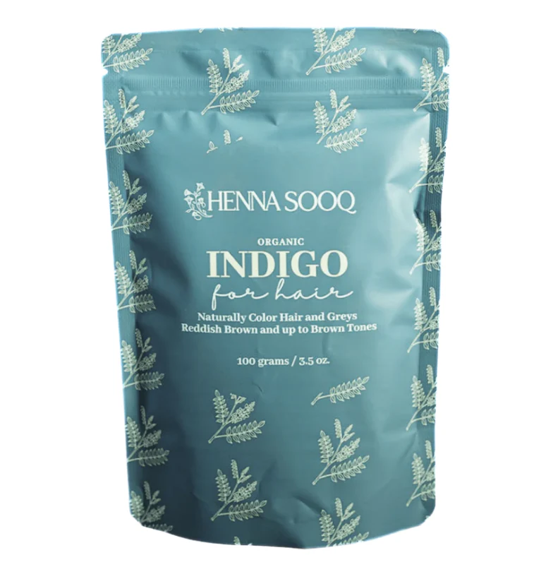 Henna Sooq Organic Indigo Powder 100g - Image 2
