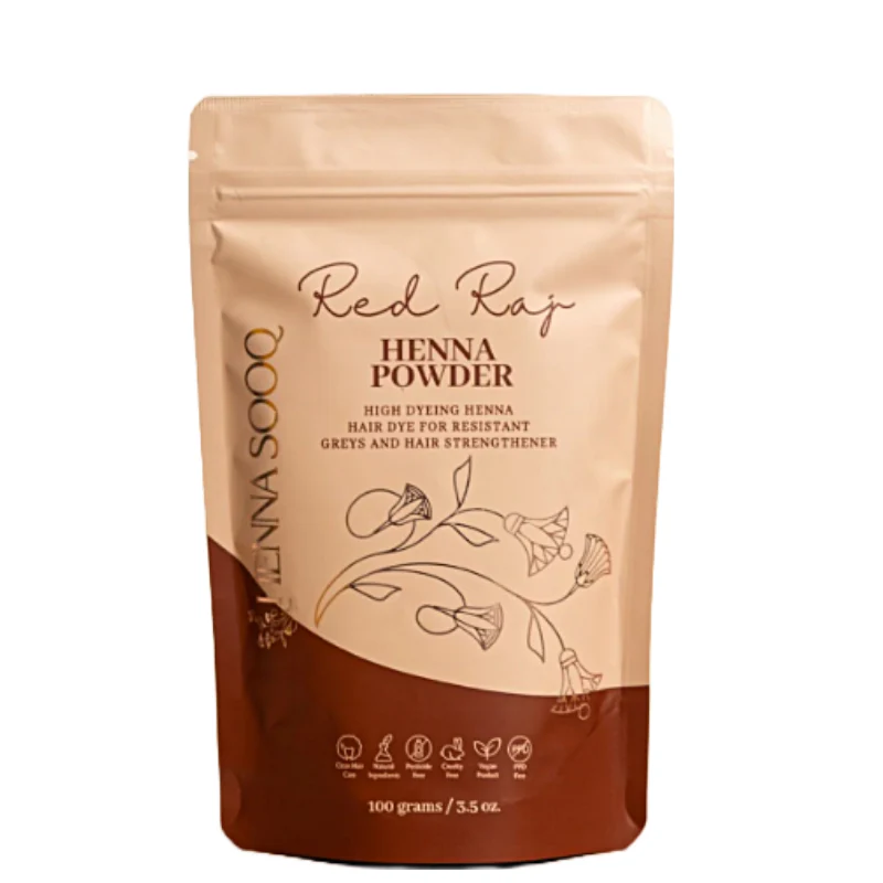 Henna Sooq Organic Red Raj 100g