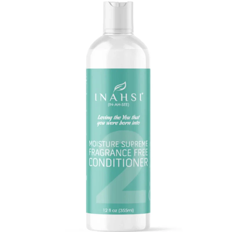 Inahsi Naturals Moisture Supreme Fragrance Free Conditioner 12oz