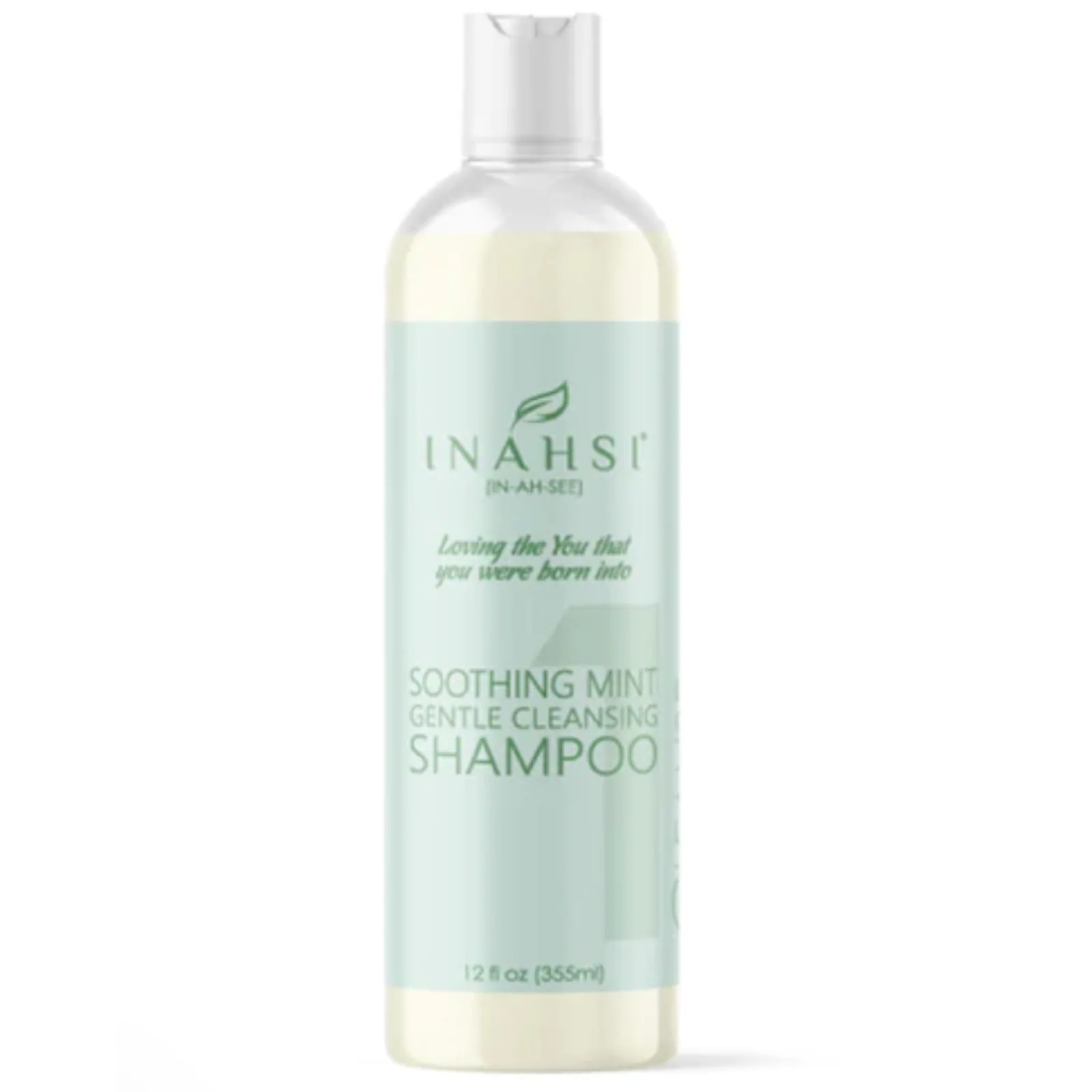 Inahsi Naturals Soothing Mint Gentle Cleansing Shampoo 12oz