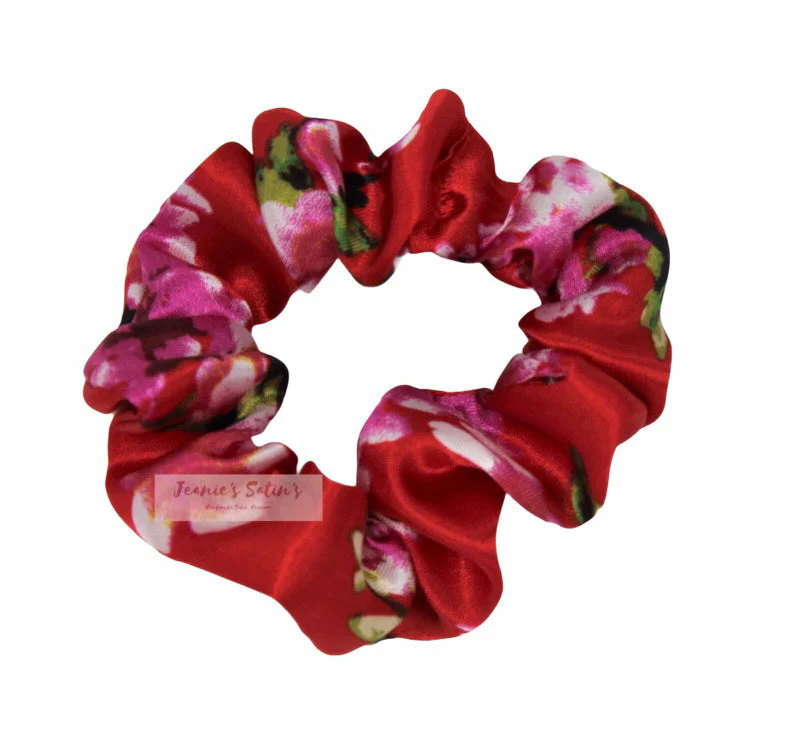 Jeanie’s Satins Patterned Scrunchies - Image 4