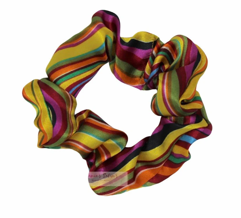 Jeanie’s Satins Patterned Scrunchies - Image 5