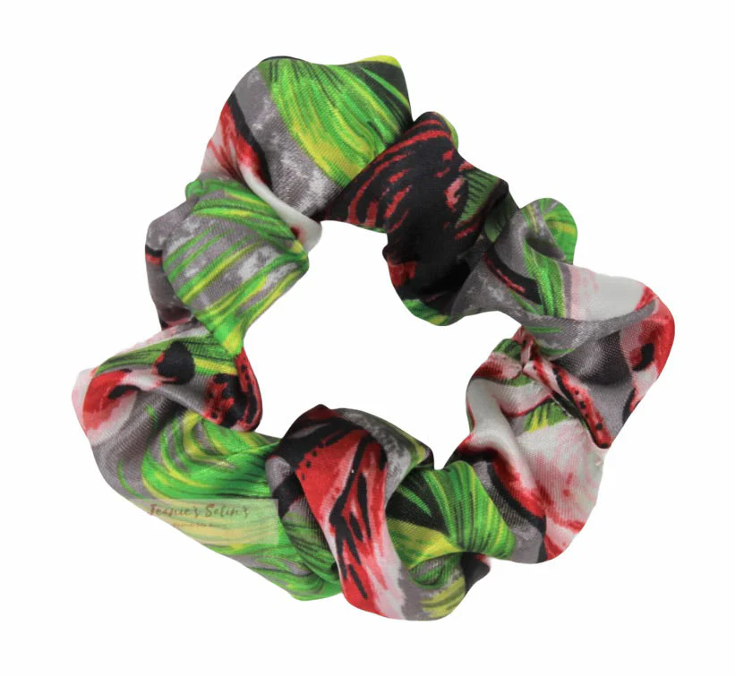 Jeanie’s Satins Patterned Scrunchies - Image 6