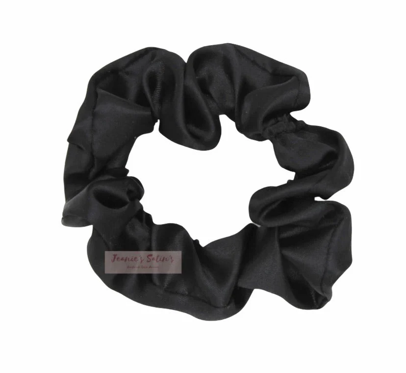 Jeanie’s Satins Plain Scrunchies - Image 5