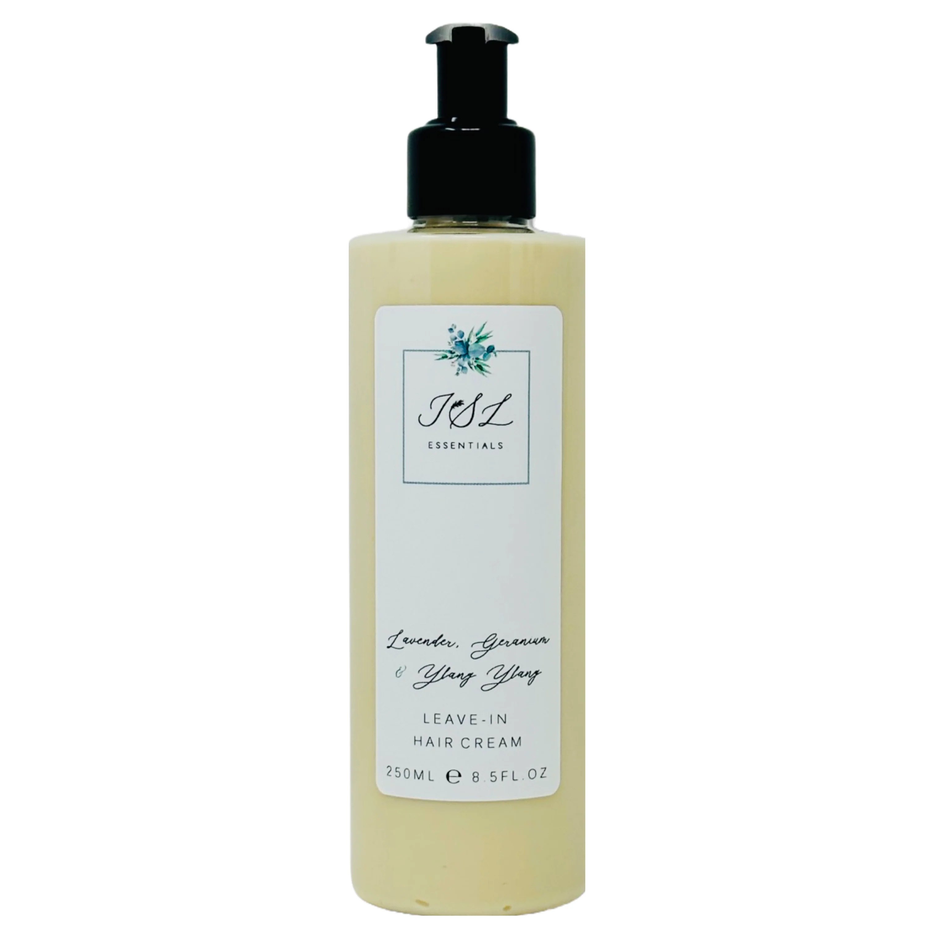 JSL Essentials Lavender, Geranium and Ylang Ylang Leave In Hair Cream 250ml