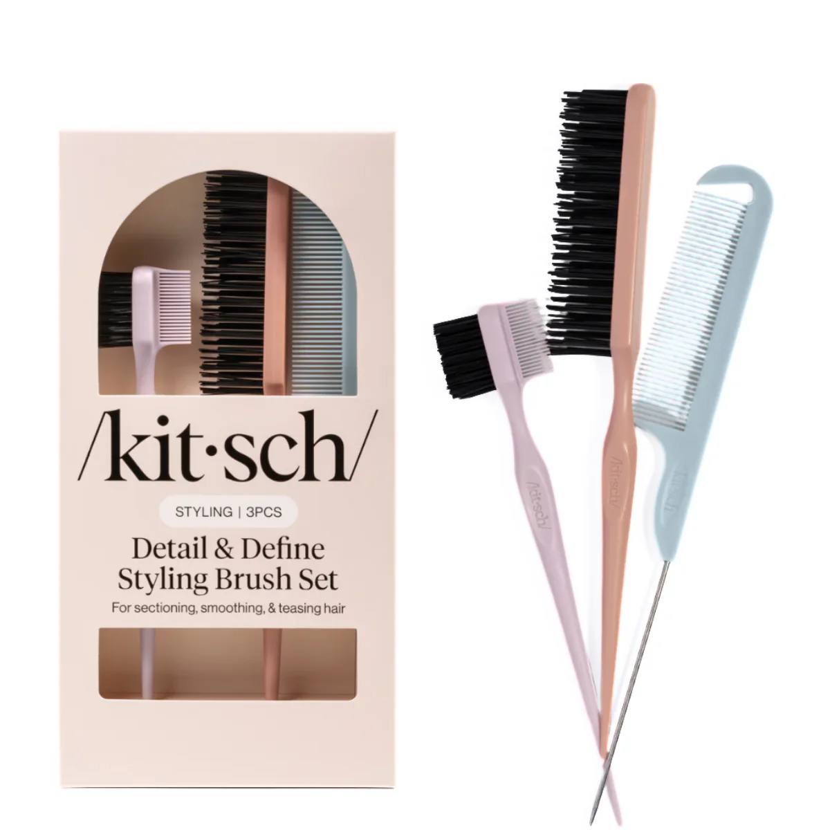 Kitsch Detail & Define Styling Brush Set