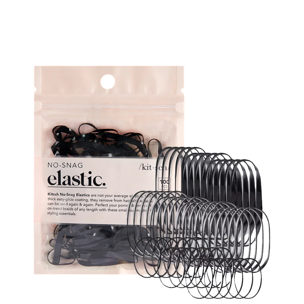Kitsch No-Snag Elastic 100pc - Image 2