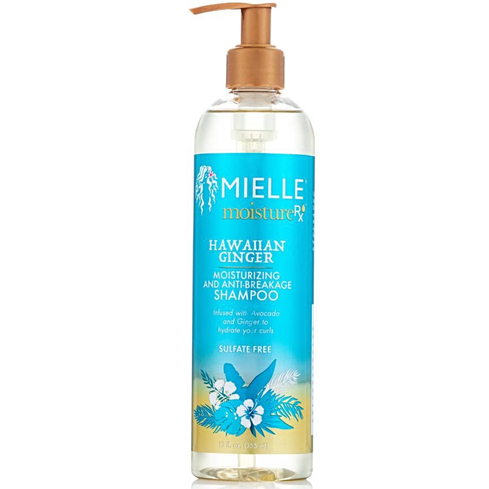 Mielle Moisture RX Hawaiian Ginger Moisturizing & Anti-Breakage Shampoo 12oz