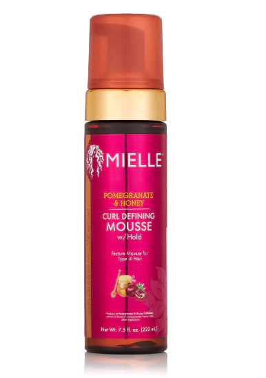 Mielle Pomegranate and Honey Curl Defining Mousse with Hold 7.5oz