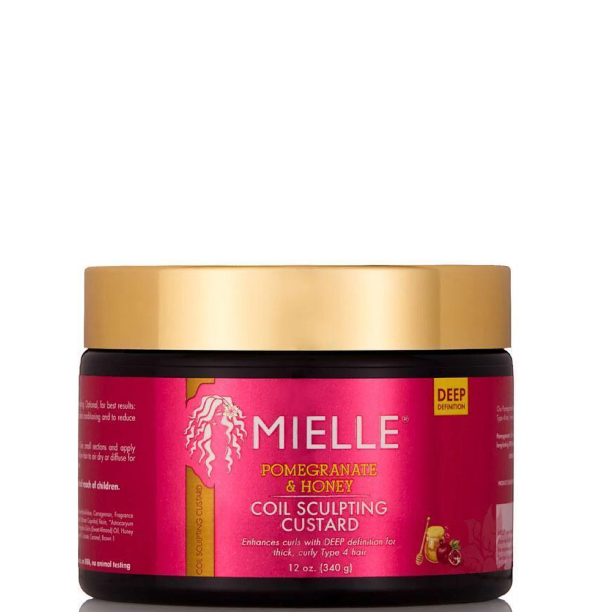 Mielle Pomegranate & Honey Coil Sculpting Custard 12oz