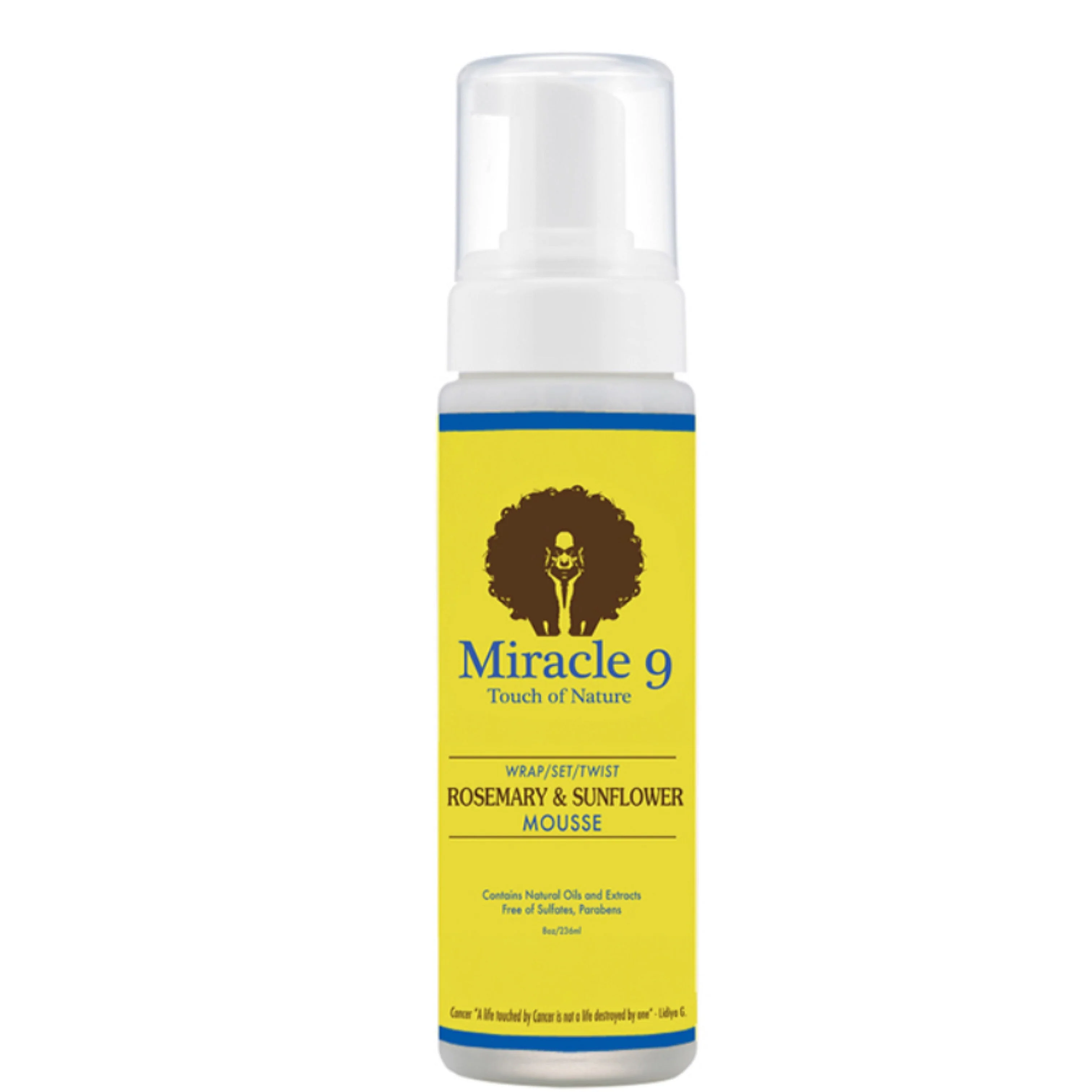 Miracle 9 Rosemary and Sunflower Mousse 8oz