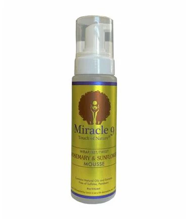 Miracle 9 Rosemary and Sunflower Mousse 8oz - Image 2