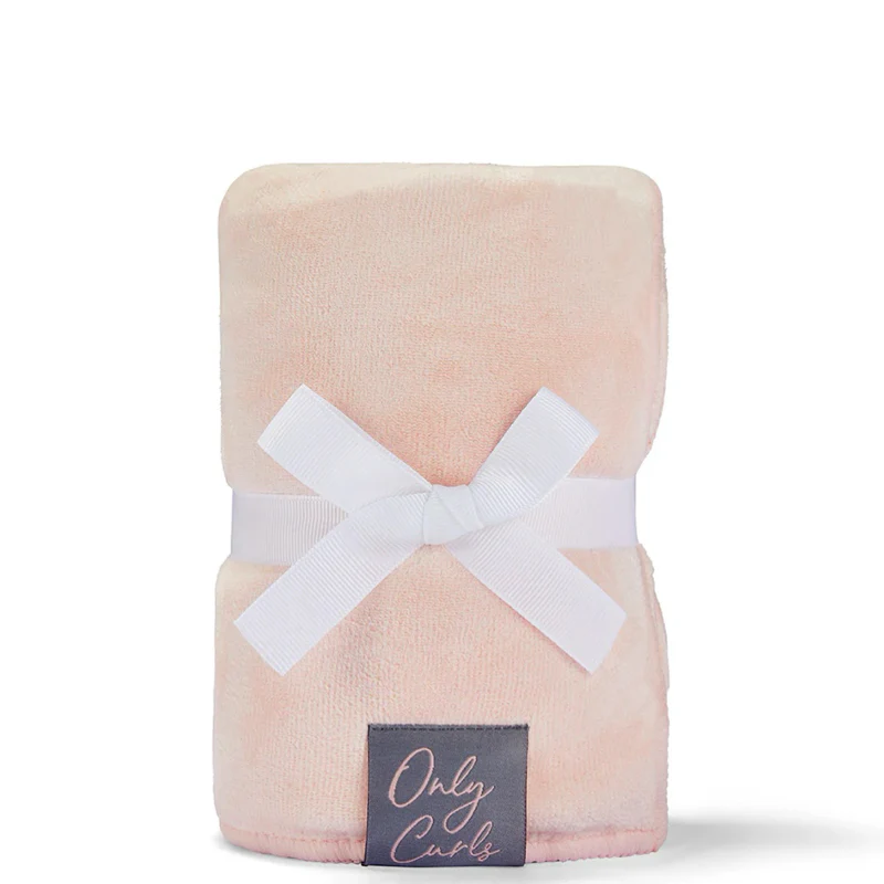 Only Curls Microfibre Hair Towel Pink