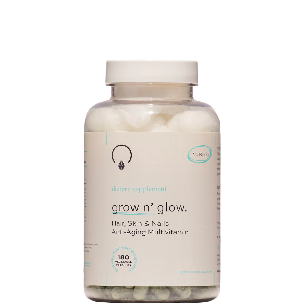 OrganiGrowHairCo Grow N Glow Hair Skin Anti Aging Multivitamin