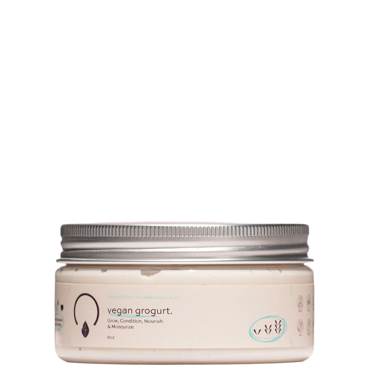 OrganiGrowHairCo Vegan GroGurt with Chebe and Black Seed Oil 8oz