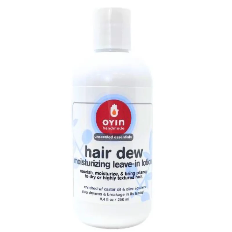 Oyin Hair Dew Moisturising Leave In Hair Lotion Unscented 8oz
